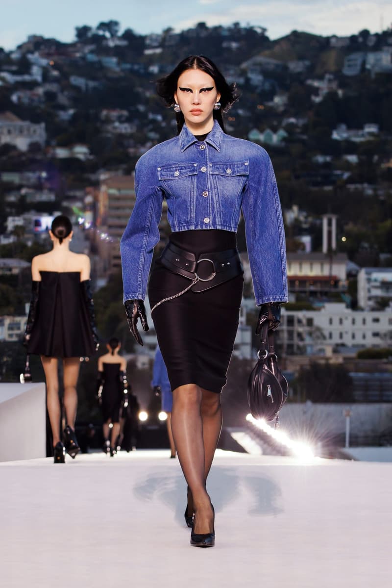 versace 2023fw fashion show