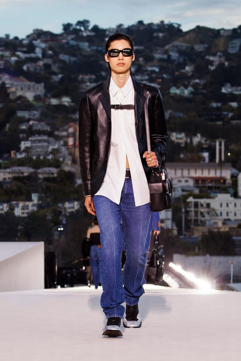 versace 2023fw fashion show