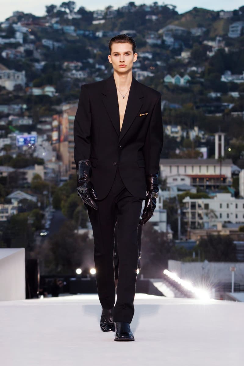versace 2023fw fashion show