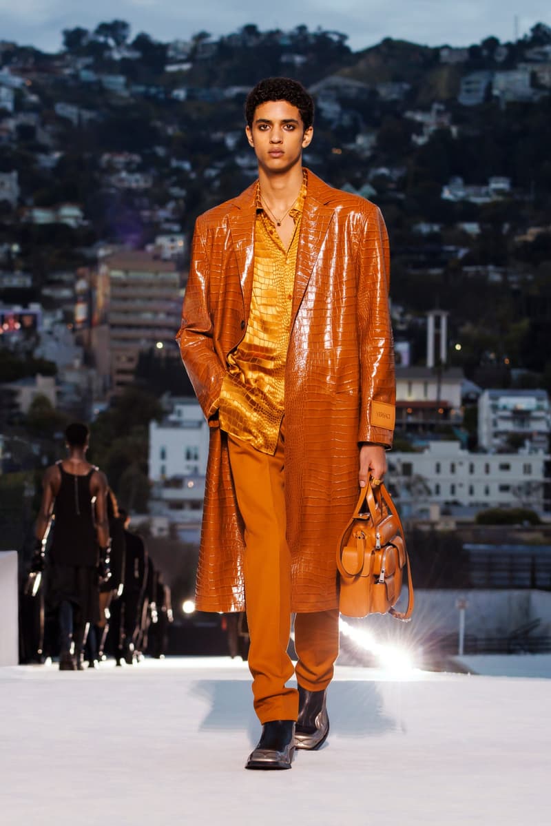 versace 2023fw fashion show