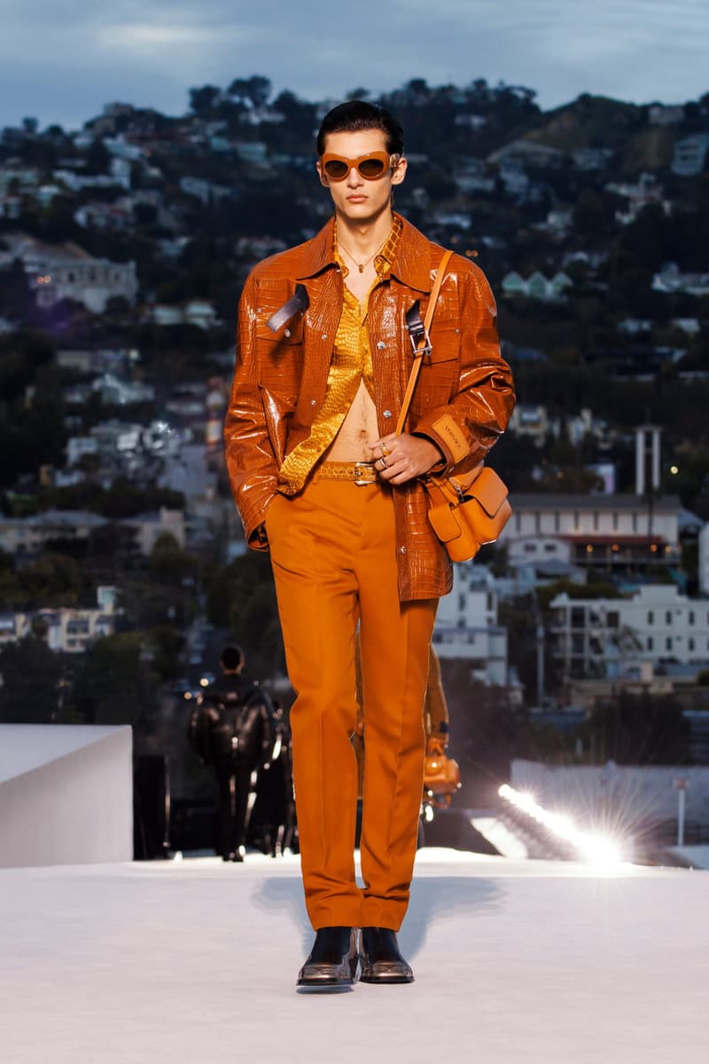 versace 2023fw fashion show