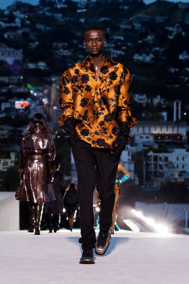 versace 2023fw fashion show