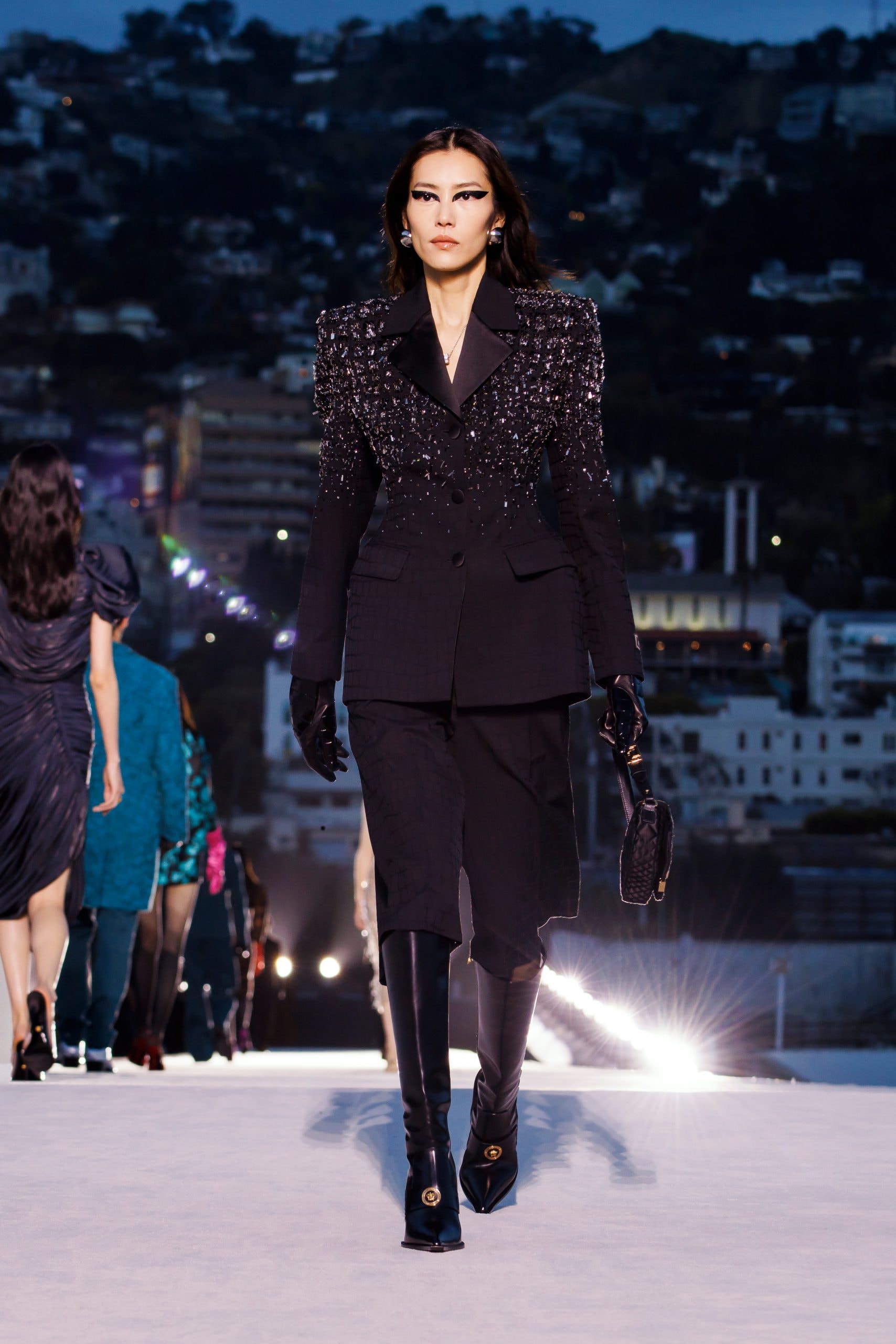 versace 2023fw fashion show