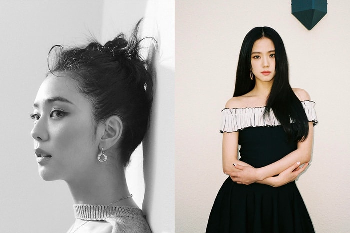 橘紅花朵下,瞥見優雅與撫媚:Jisoo 個人專輯首張海報曝光!