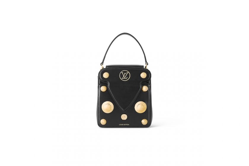 louis vuitton handbags XL 2023 ss key bell Name Tag Pochette Dauphine Twist S-Lock price details