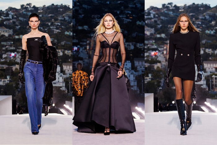 2023 秋冬大秀：華麗與現代交織下，穿上 Versace 的女人如此率性自信！