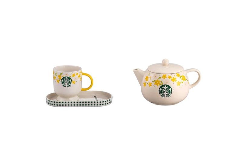 Starbucks 2023 spring new thermos Vacuum bottle Cotton linen Tote Bag