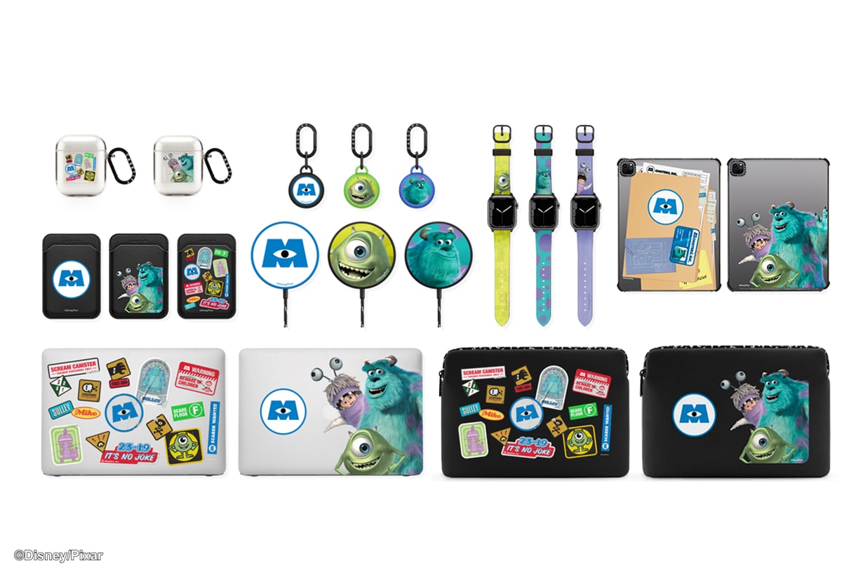 CASETiFY x Monsters Inc iphone case AirPods Case Apple Watch AirTag Macbook