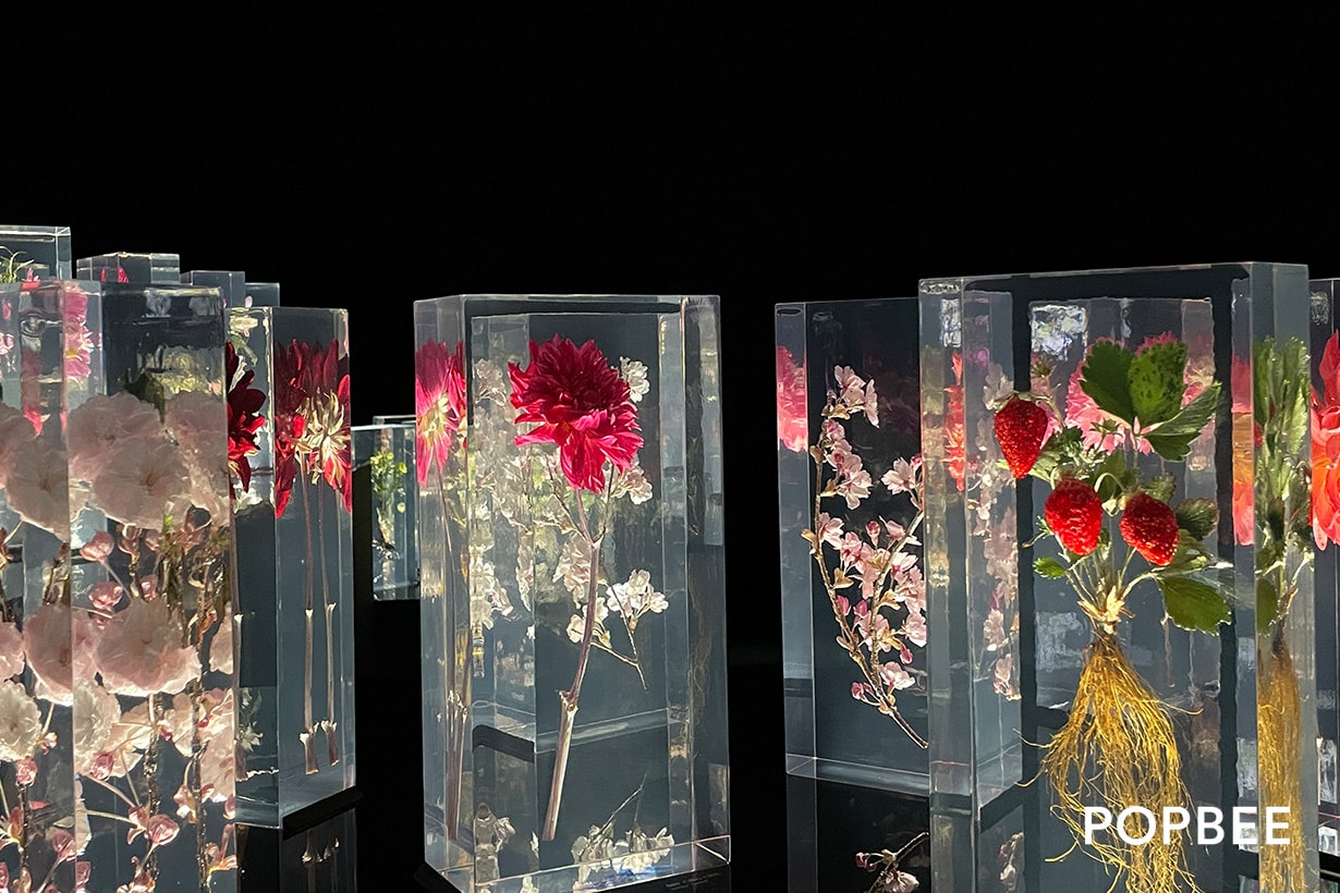 Azuma Makoto Japanese Flower Artist Exhibition taiwan NOKE new open