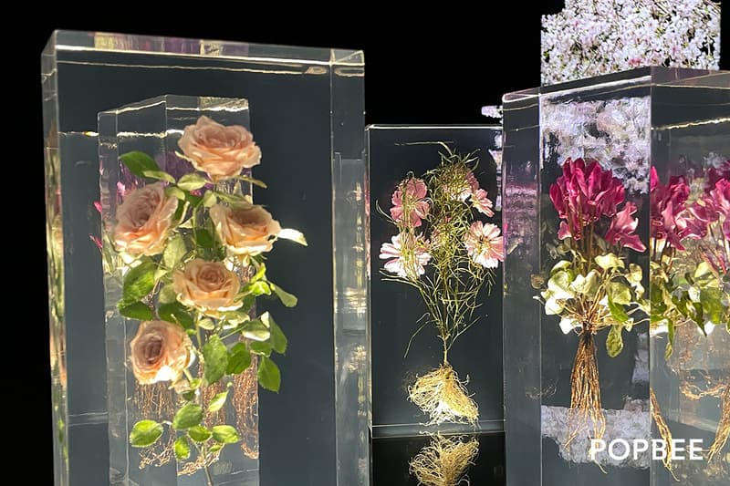 Azuma Makoto Japanese Flower Artist Exhibition taiwan NOKE new open