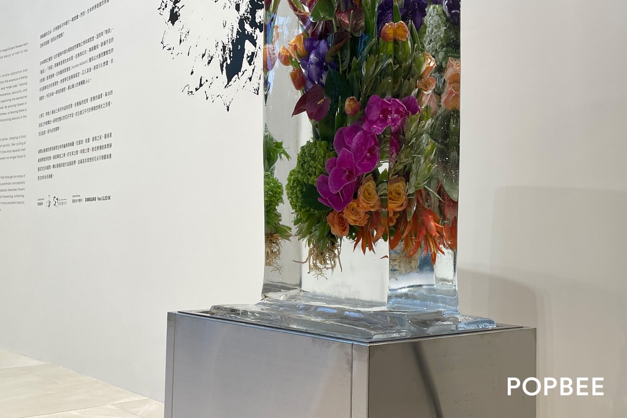 Azuma Makoto Japanese Flower Artist Exhibition taiwan NOKE new open