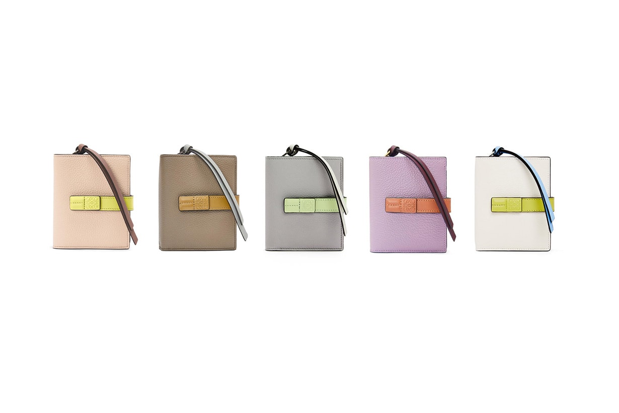 Loewe mini wallets small leather goods for 2023 spring color