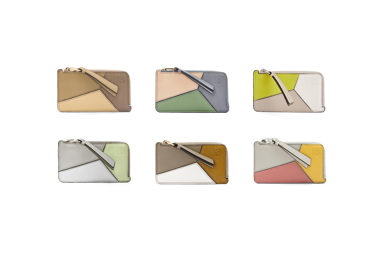 Loewe mini wallets small leather goods for 2023 spring color