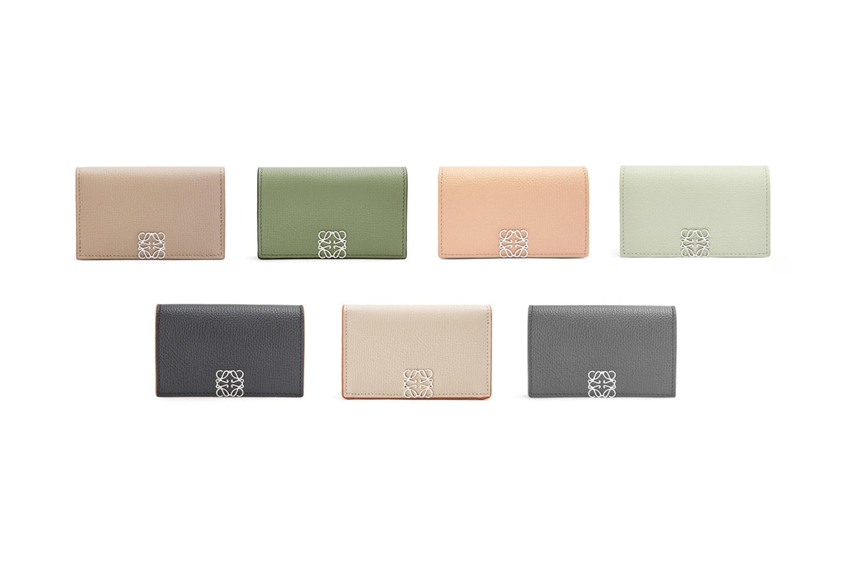 Loewe mini wallets small leather goods for 2023 spring color