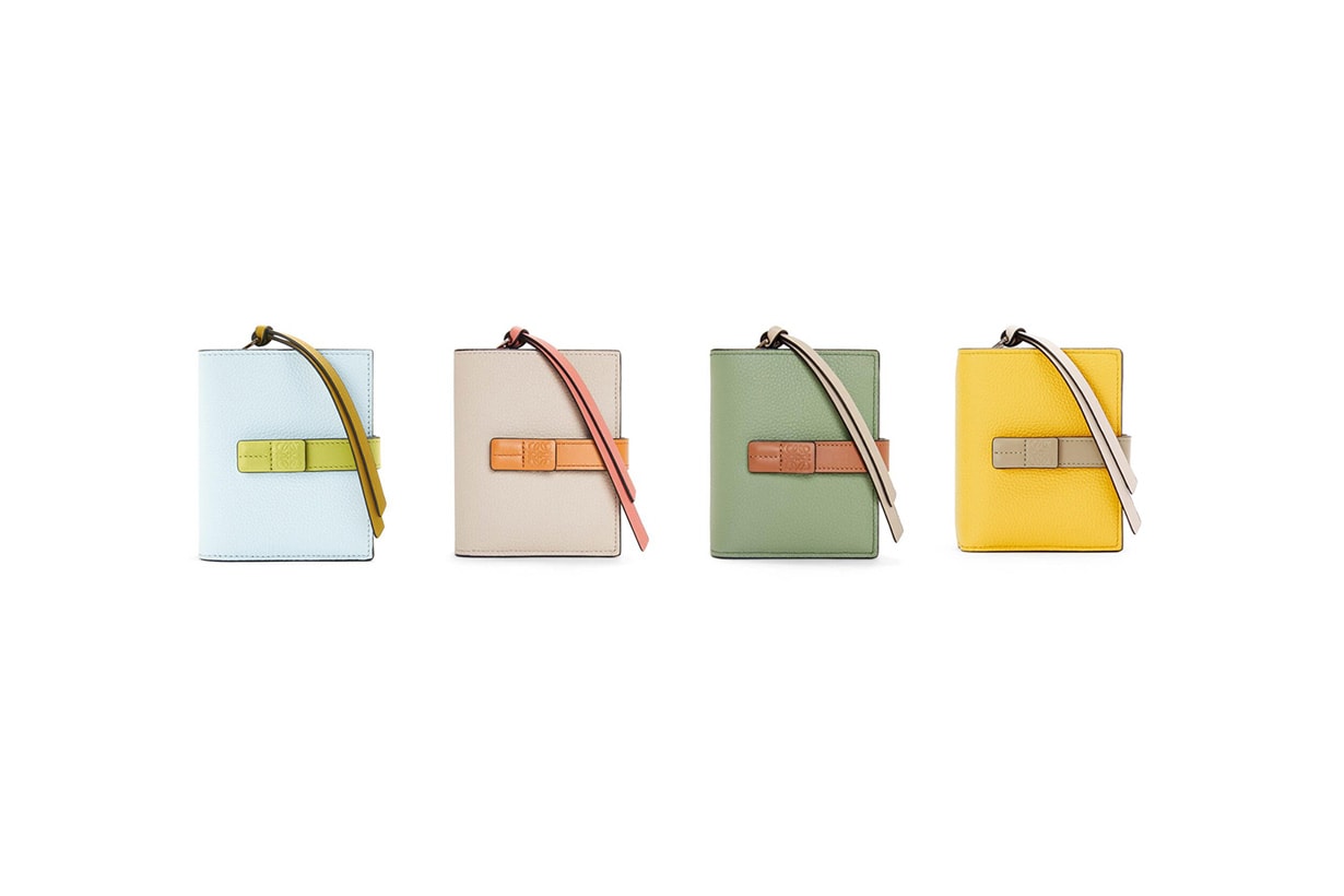 Loewe mini wallets small leather goods for 2023 spring color