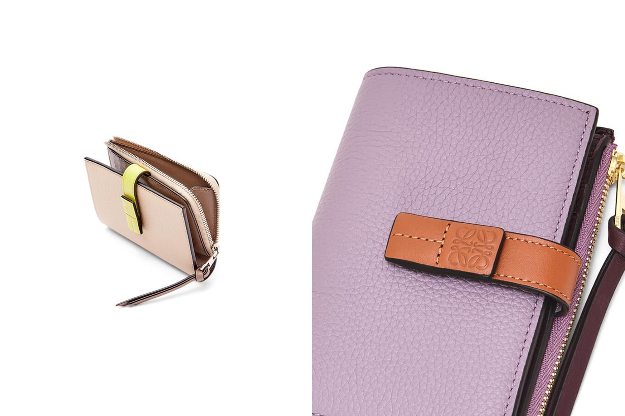 Loewe mini wallets small leather goods for 2023 spring color