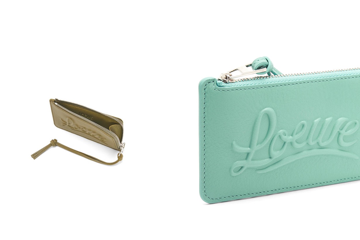 Loewe mini wallets small leather goods for 2023 spring color