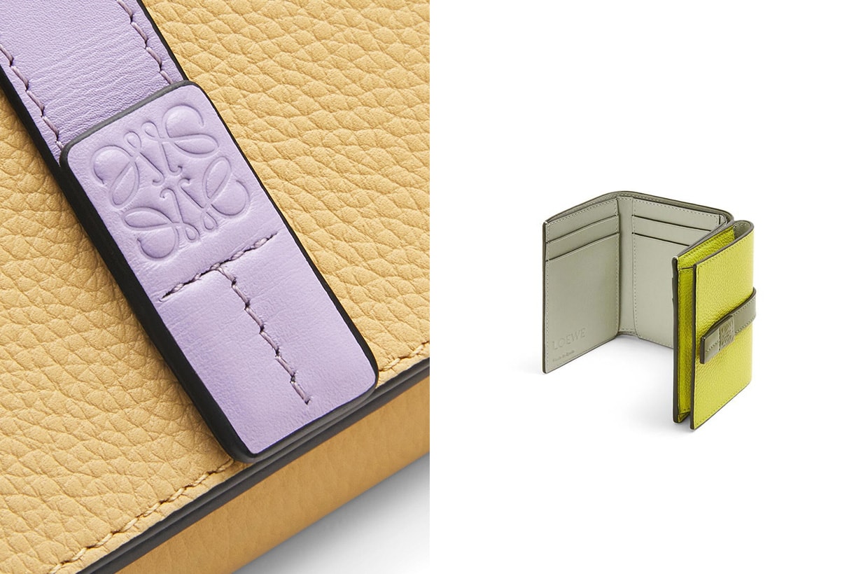 Loewe mini wallets small leather goods for 2023 spring color