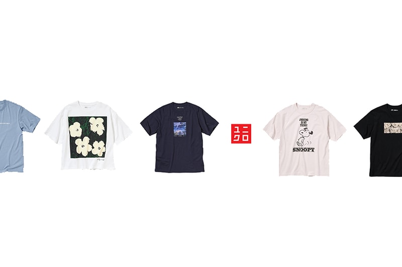 Uniqlo UT 2023 spring Collaboration T-shirt Andy Warhol Snoopy