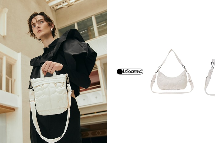 蓬鬆可愛的白色雲朵:LeSportsac 聯名日本設計師 Michiko Nakayama 手袋登場!