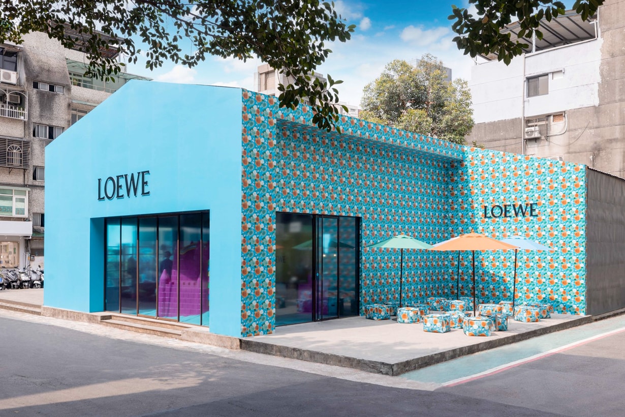 Loewe Paula’s Ibiza pop-up store cafe limited fun stuff taipei