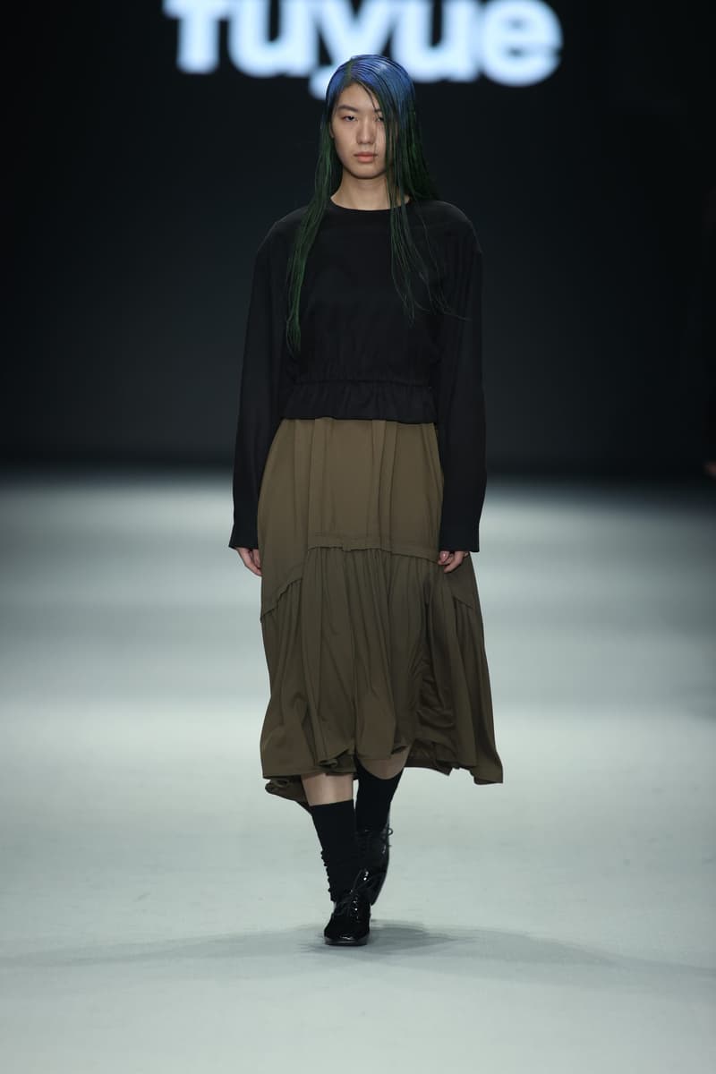 fuyue 2023 fw taipei fashion week runway looks