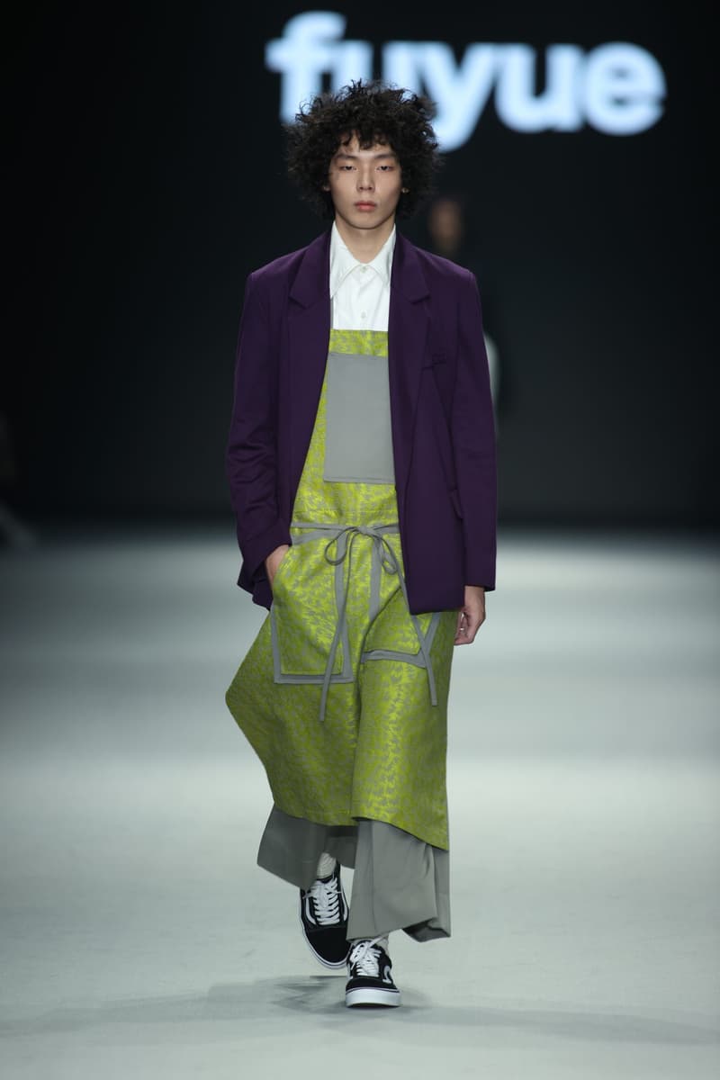 fuyue 2023 fw taipei fashion week runway looks