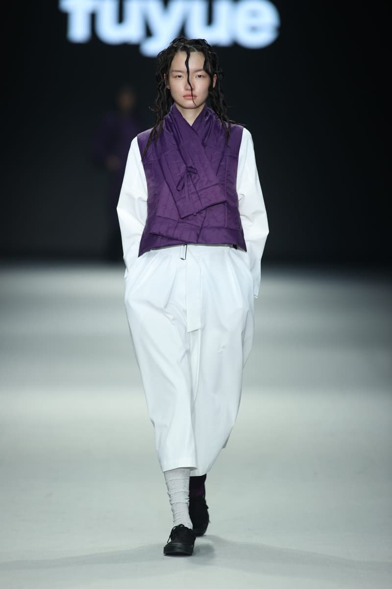 fuyue 2023 fw taipei fashion week runway looks