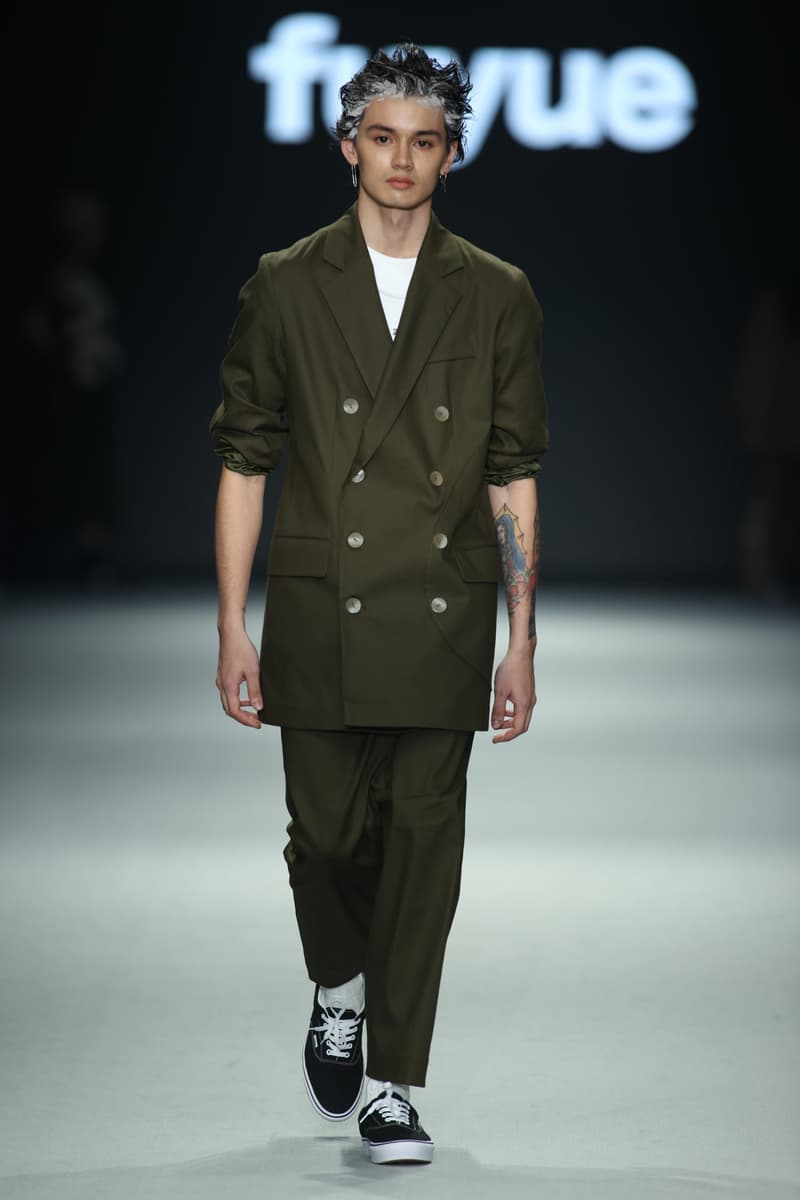 fuyue 2023 fw taipei fashion week runway looks