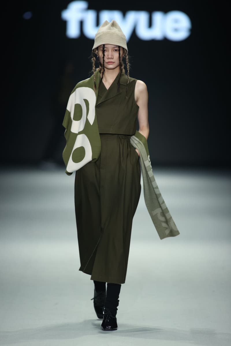 fuyue 2023 fw taipei fashion week runway looks