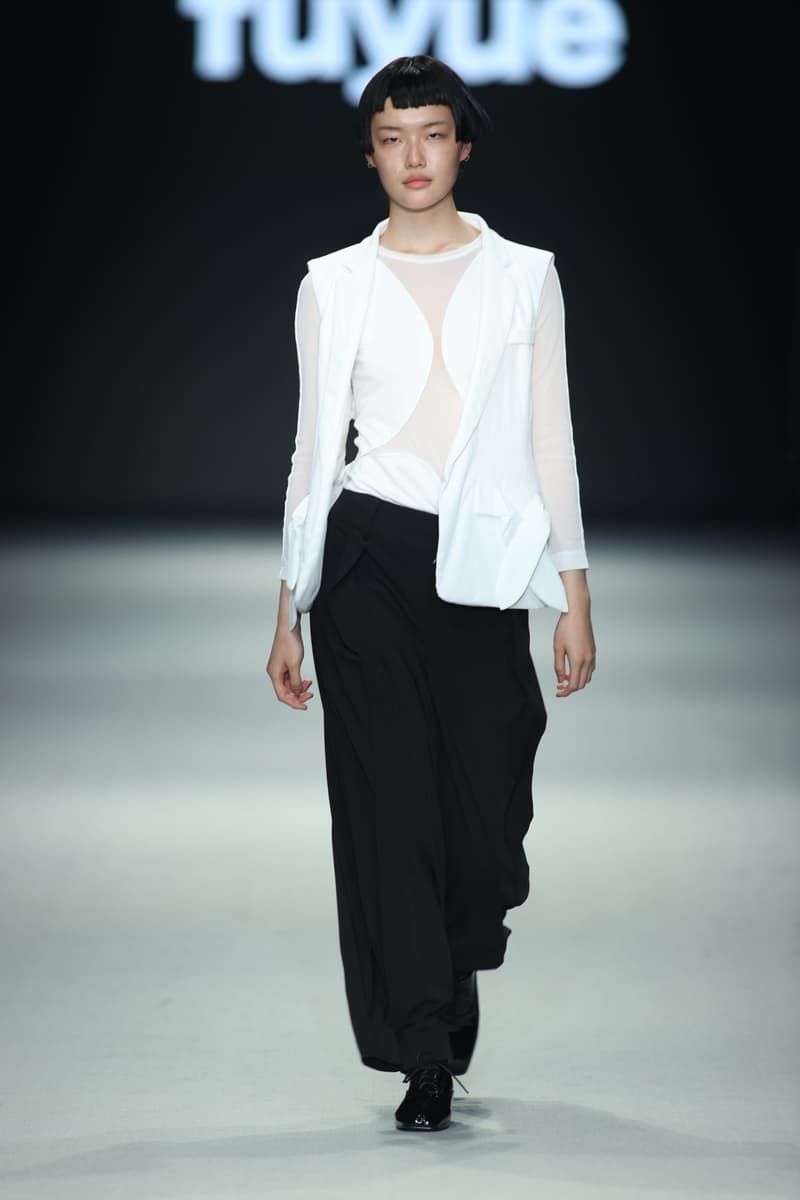 fuyue 2023 fw taipei fashion week runway looks