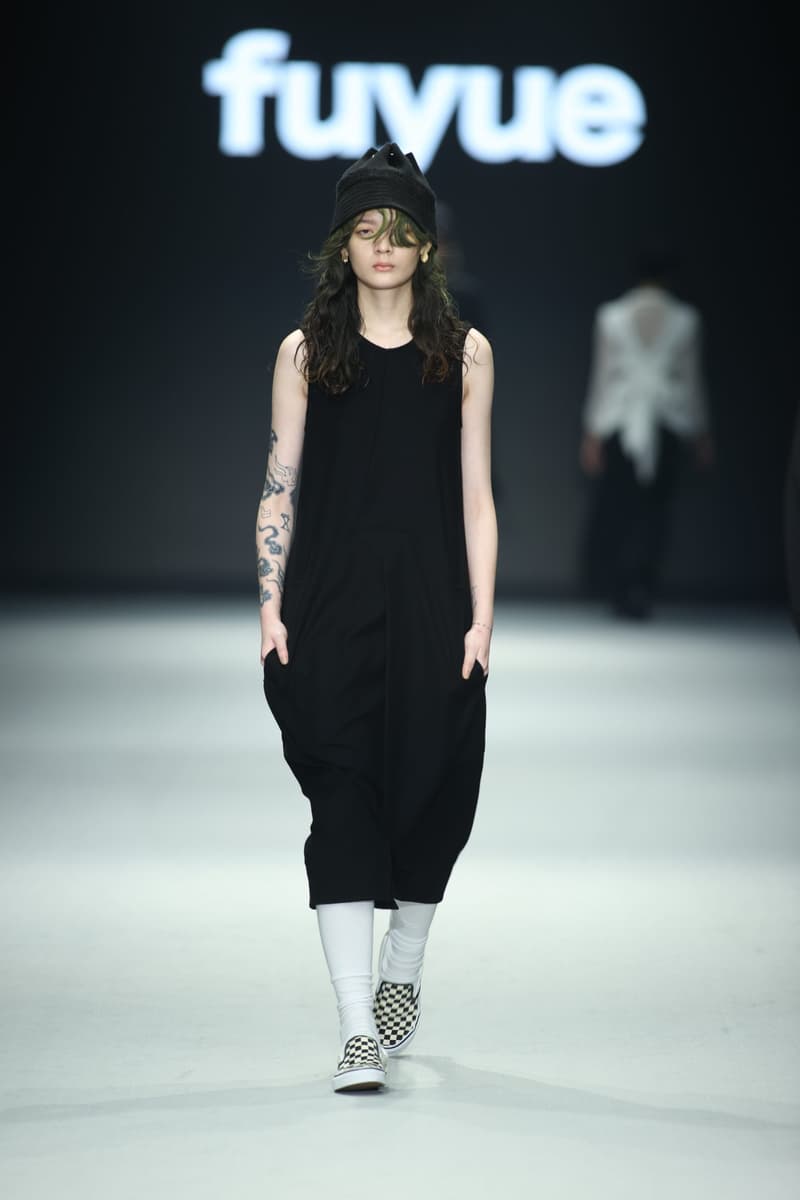 fuyue 2023 fw taipei fashion week runway looks