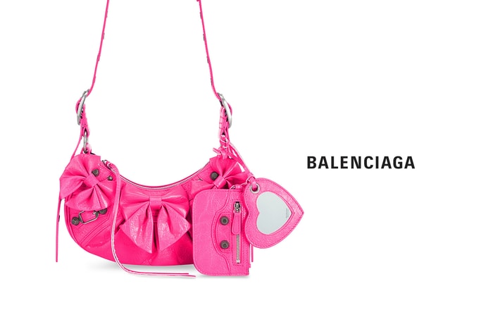 找回遺失的少女心：Balenciaga 限定系列，為 3 款手袋繫上可愛蝴蝶結！