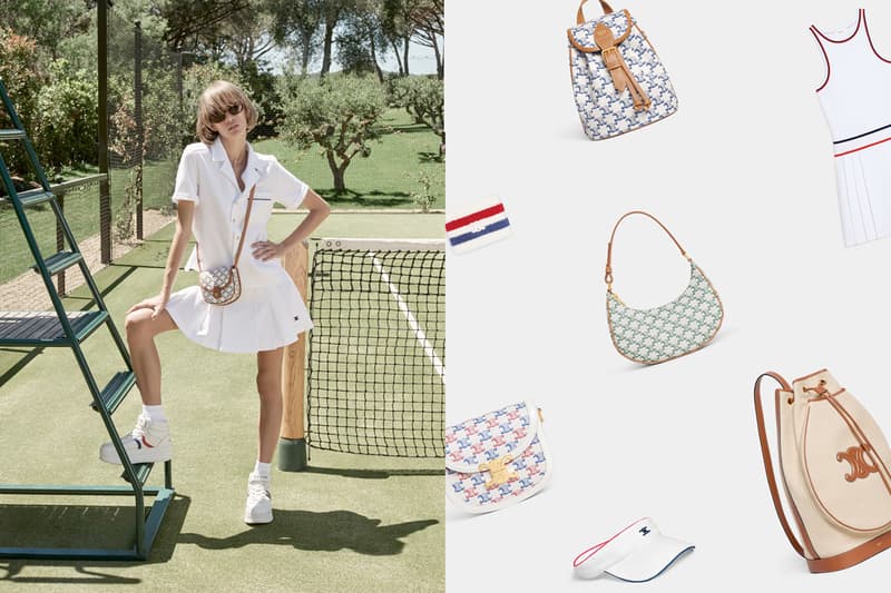 Celine Tennis 春夏膠囊系列復古時髦:一次推出 3 種新 Triomphe 花色,整理 40+ 心動單品!
