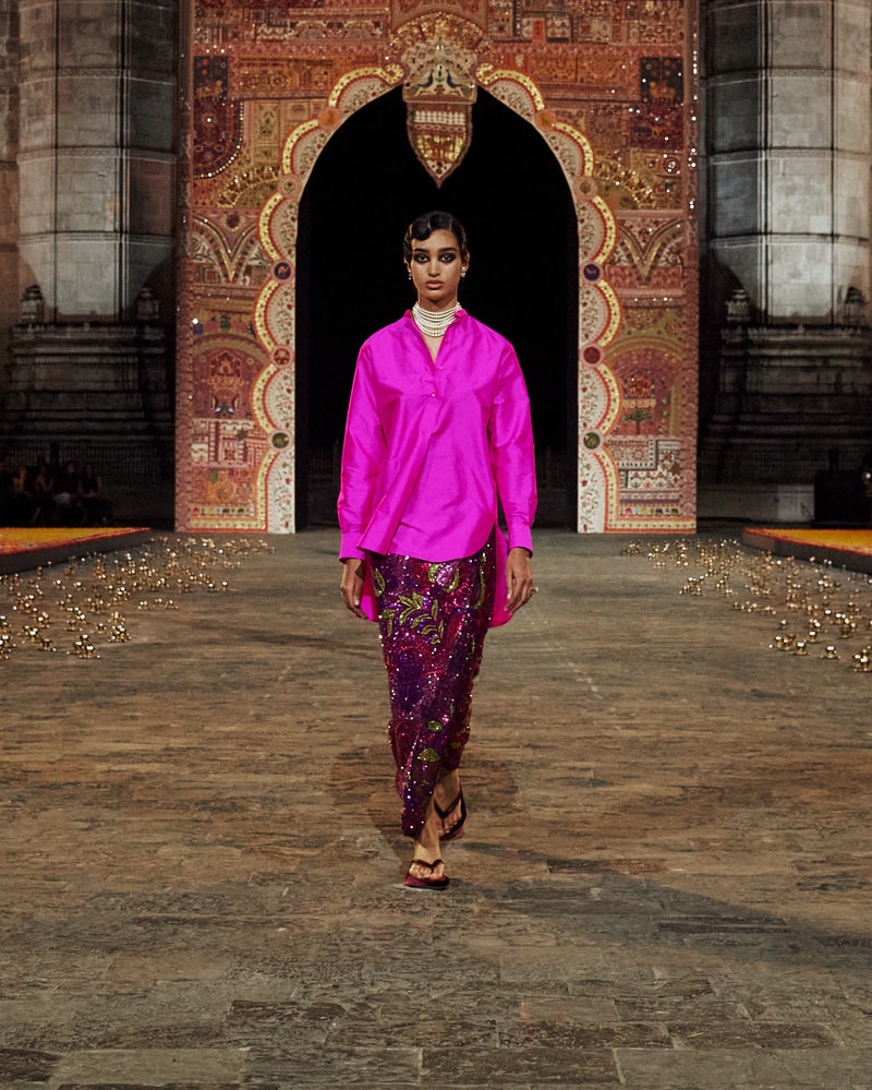 Dior 2023 Fall 2023 秋季系列 Runway 印度 Maria Grazia Chiuri