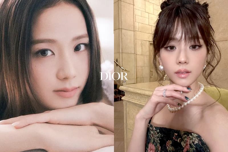 jisoo mv flower make up product details dior all