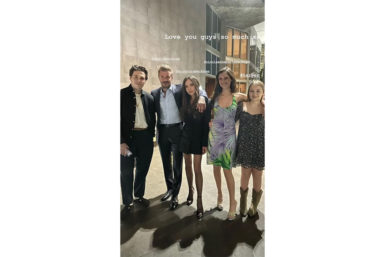 harper beckham nicola peltz brooklyn beckham anniversary dress style fashionable
