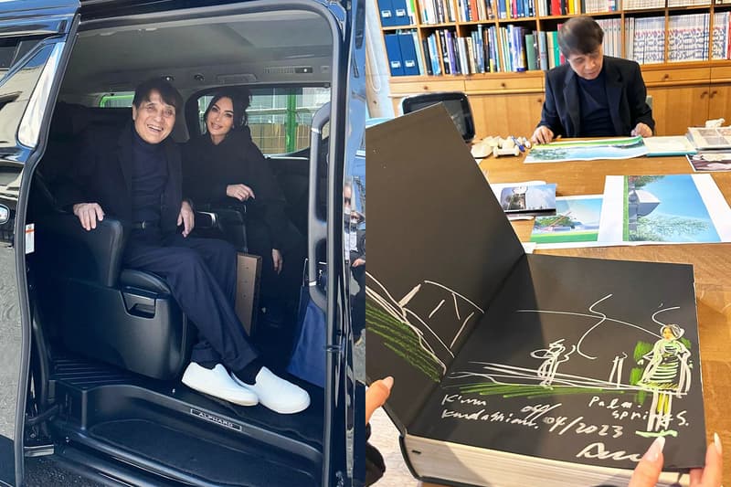 Kim kardashian collaboration japanese master tadao ando