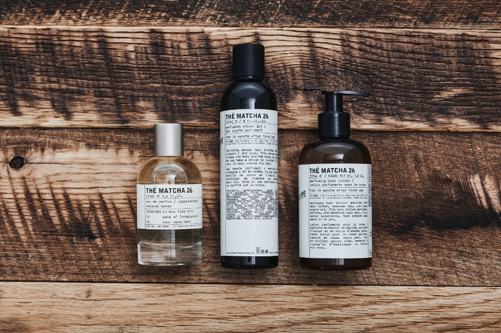 Le Labo THÉ MATCHA 26 new products skincare