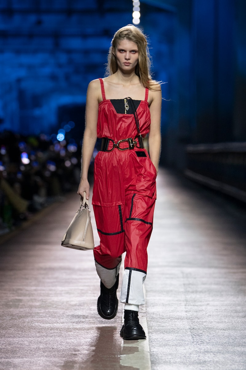 louis vuitton 2023 fall seoul runway show details handbags celebs squid game