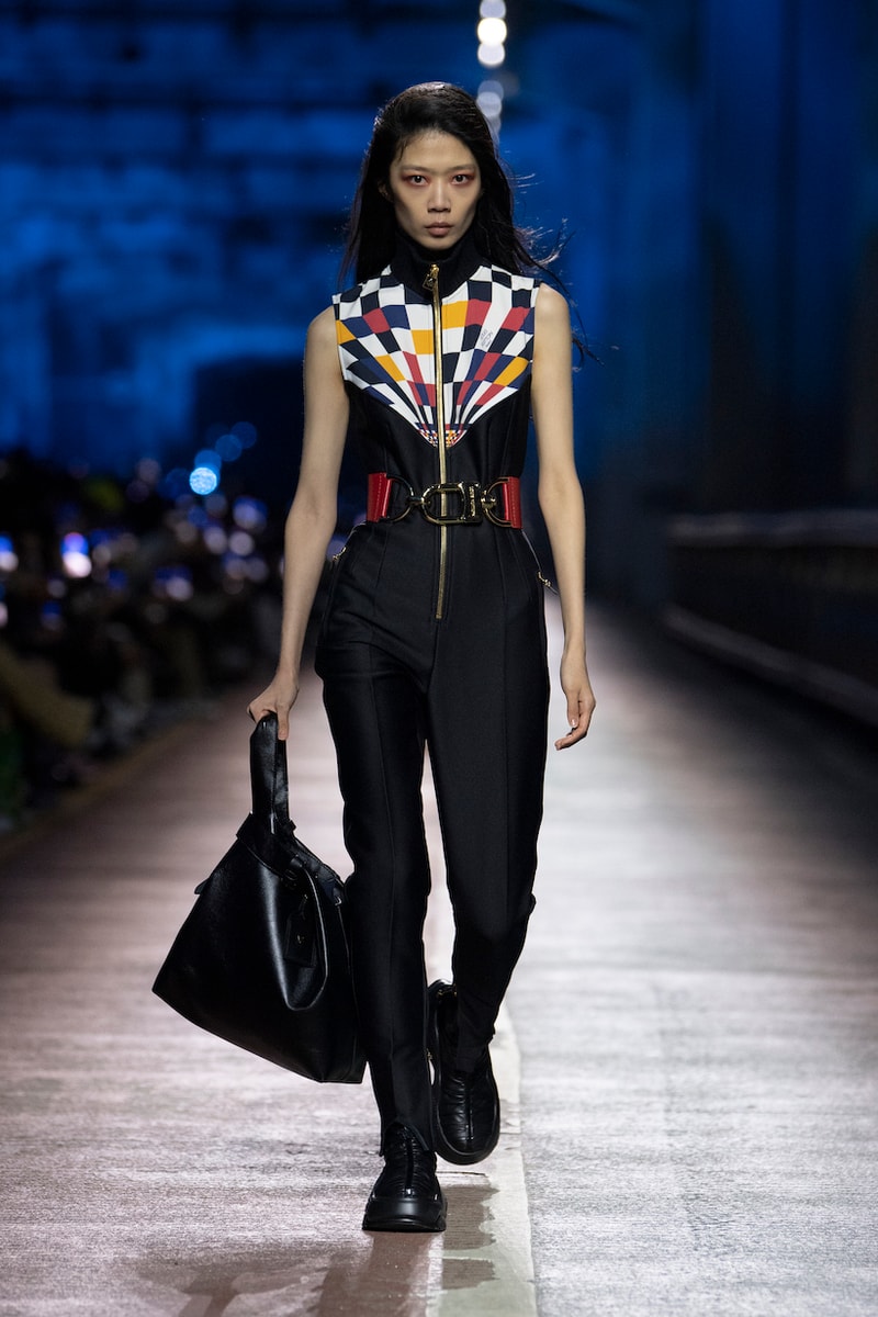 louis vuitton 2023 fall seoul runway show details handbags celebs squid game