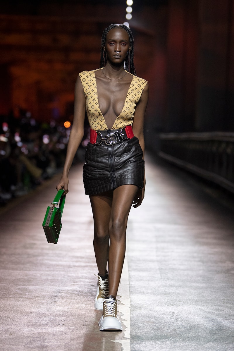 louis vuitton 2023 fall seoul runway show details handbags celebs squid game