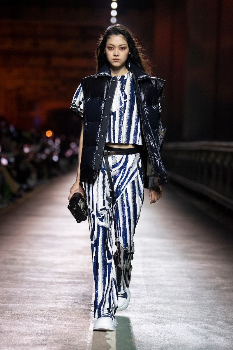 louis vuitton 2023 fall seoul runway show details handbags celebs squid game