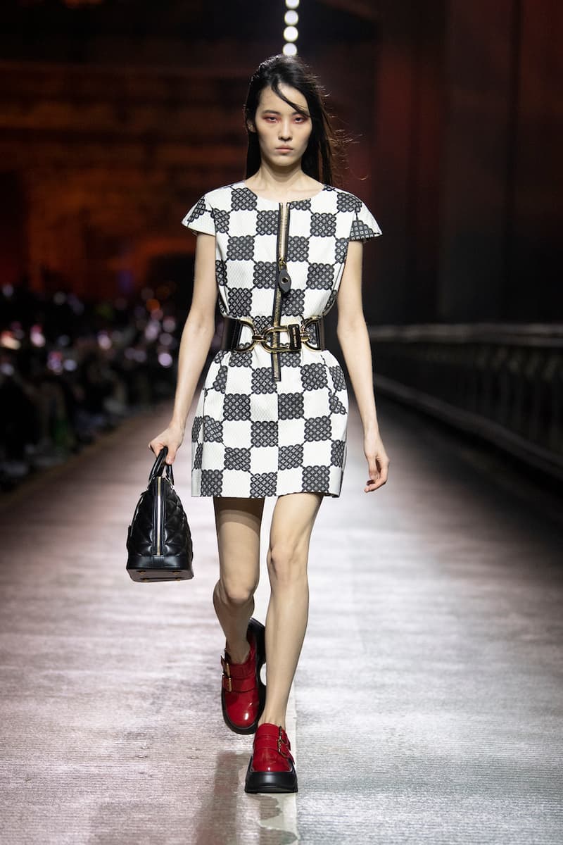 louis vuitton 2023 fall seoul runway show details handbags celebs squid game