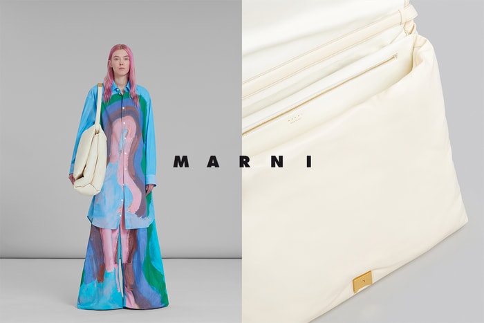 跟上超大手袋潮流:Marni 直接讓你把「枕頭」帶出門,實現走到哪躺到哪!