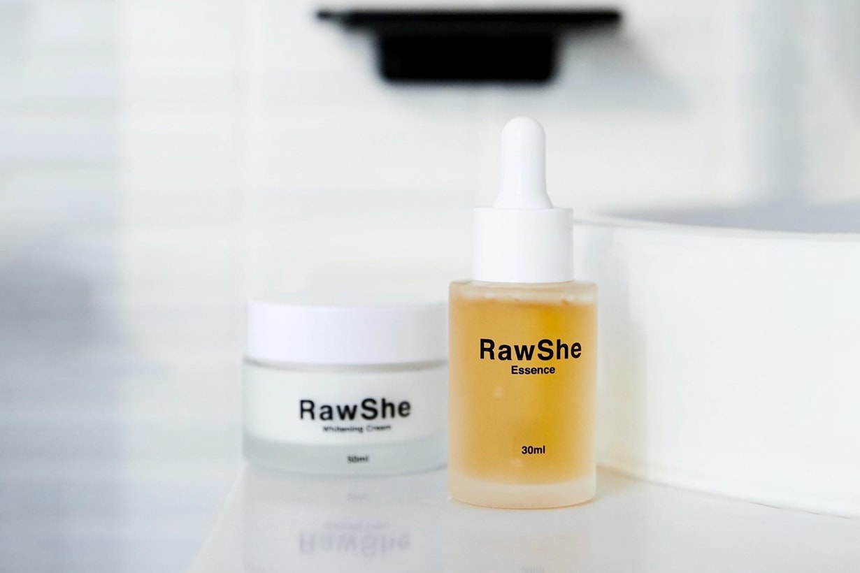 rawshe taiwan brand simple body shower shampoo lotion