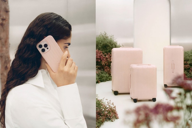 Rimowa 新配色每一季都忍不住期待：在和煦的四月，是盛開的櫻花！