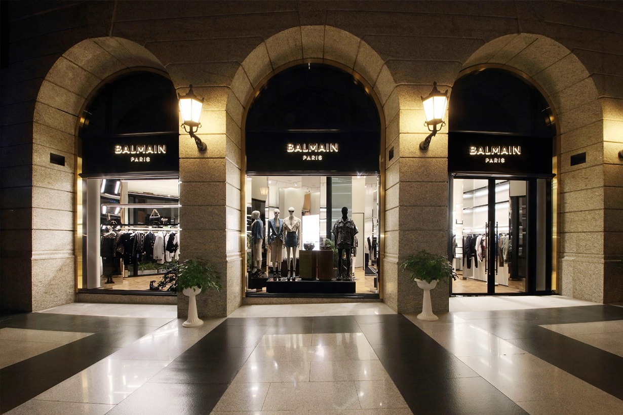 BALMAIN 2023ss taipei new store