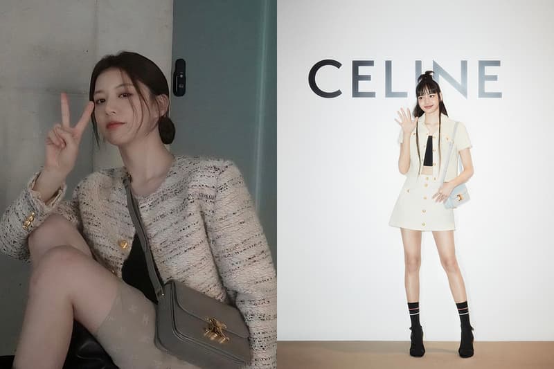 不只 BLACKPINK Lisa：連高允貞、盧允瑞也愛上 CELINE TRIOMPHE 手袋！