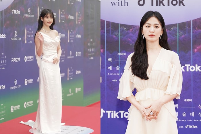 2023 百想藝術大賞紅毯:IU、宋慧喬... 紛紛穿上白色禮服,太多仙女下凡!